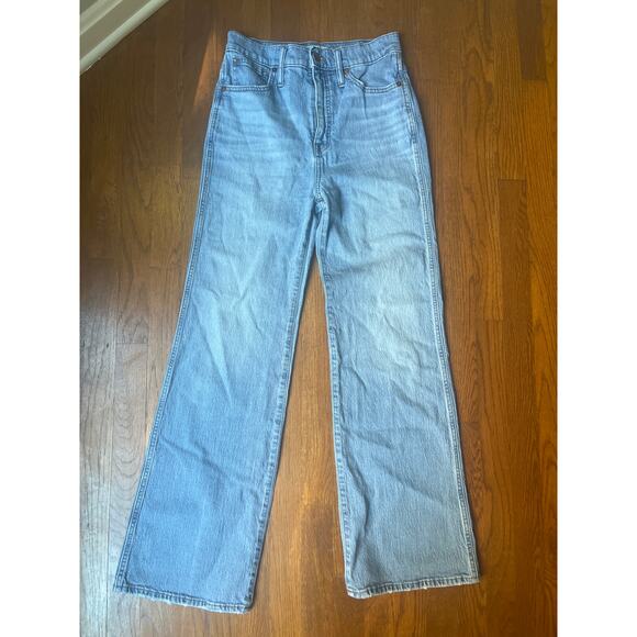 Madewell Denim - Madewell 11" High Rise Flare Jeans Size 28